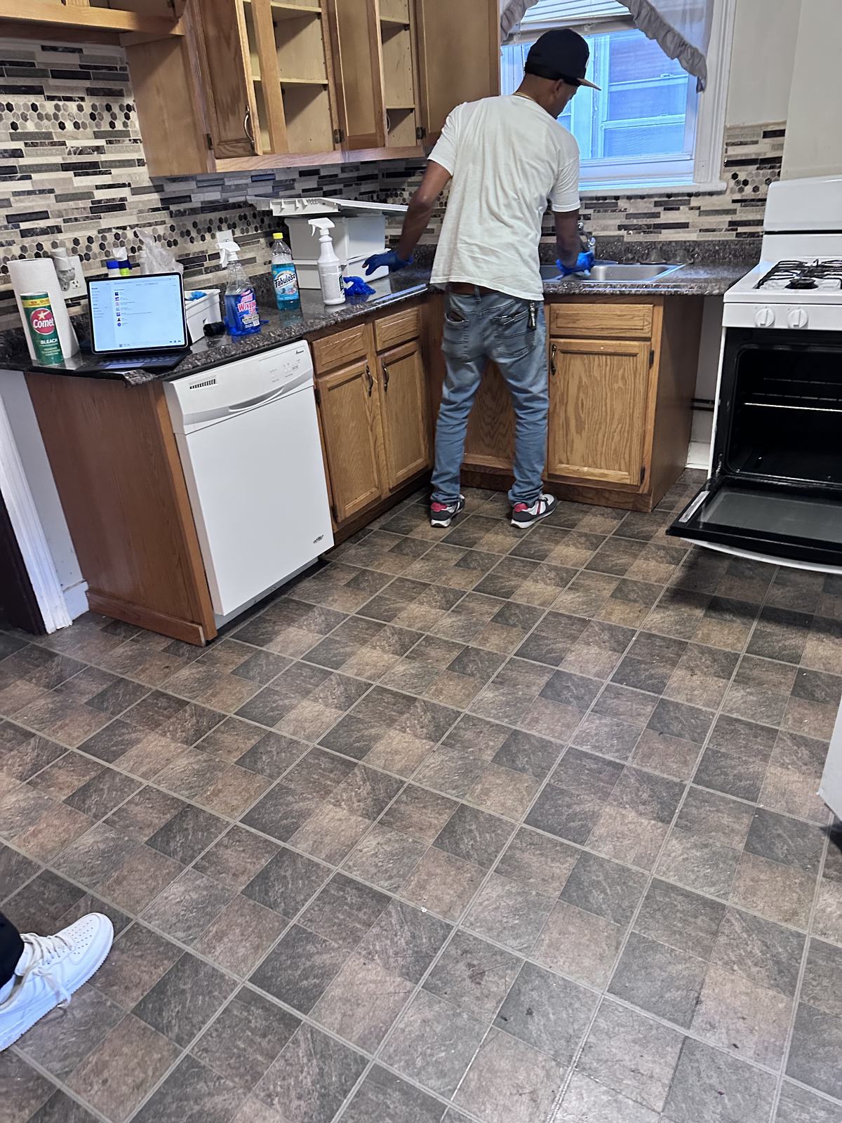 Property maintenance service in an Albany NY rental kitchen